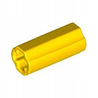 Lego Łącznik osi 1szt ŻÓŁTY 6538c 4519010 U
