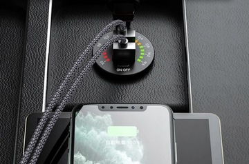 АВТОМОБИЛЬНЫЙ ВОЛЬТМЕТР USB ЗАРЯДНОЕ УСТРОЙСТВО QUICK CHARGE 3.0 USB USB-C 5V 3A