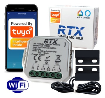 RTX Moduł Ściemniacz 2 kanały Dopuszkowy ZigBee TUYA