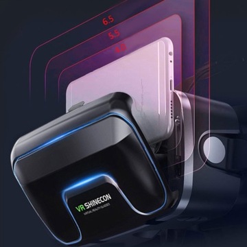3D VR-очки Shinecon VR 10 2019 Наушники + пульт дистанционного управления