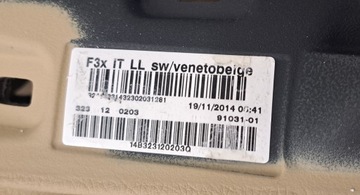 BMW F30 F31 F36 F32 F34 LCI DESKA KOKPIT KONSOLA VENTOBEIGE BEZOWA HEADUP