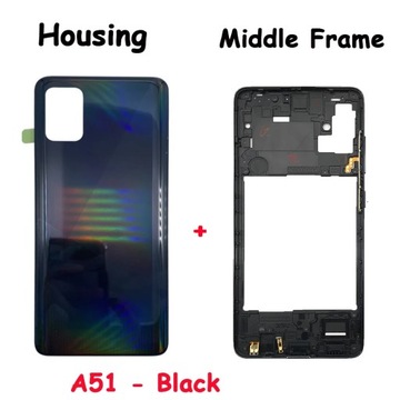 Оригинальный чехол для Samsung Galaxy A51 A515 с задней крышкой.