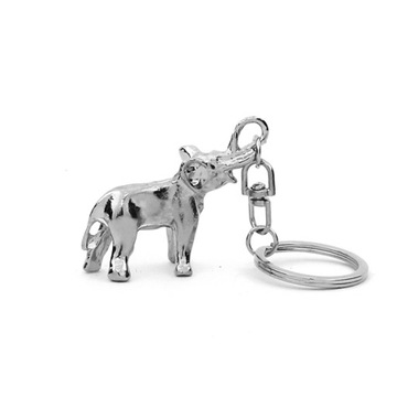 Серебряный брелок «Счастливый слон»