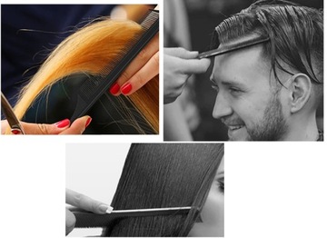 РАСЧЕСКА ДЛЯ УКЛАДКИ ВОЛОС Набор расчесок 10 шт. + футляр