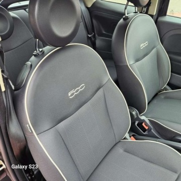 Fiat 500 II Seria 4 1.2 69KM 2015 Fiat 500 Aluminiowe Felgi Czujniki Parkowania Rozkladany Dach Gwarancja Vip, zdjęcie 22
