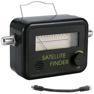 ИЗМЕРИТЕЛЬ СПУТНИКОВОГО СИГНАЛА ТВ АНТЕННА ИНДИКАТОР SAT FINDER + КАБЕЛЬ AK157A