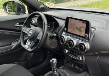Nissan Juke II Crossover 1.0 DIG-T 114KM 2022 Nissan Juke 1.0 benzyna, KIIRO, JAK NOWY Niski Przebieg Benzyna 114KM, zdjęcie 9