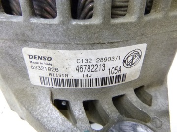 ALTERNÁTOR ALFA 156 FIAT PUNTO MAREA STILO LANCIA 1.9 JTD 63321826 46765838