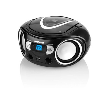 Boombox Hyundai TRC533AU3BS radioodtwarzacz CD USB FM