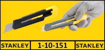 НОЖ SM С ЛОМАЮЩИМСЯ ЛЕЗВИЕМ 18мм STANLEY 1-10-151