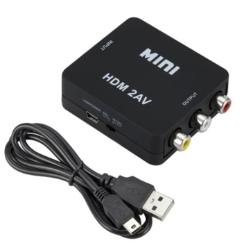 Adapter KONWERTER HDMI do AV