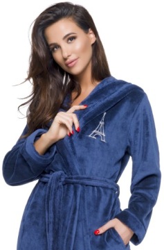 ХАЛАТ ЖЕНСКИЙ ДЛИННЫЙ ПУХ EIFFEL XXL