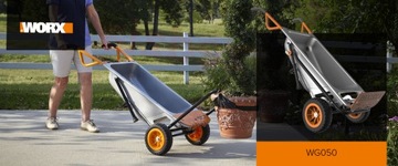 Садовая тачка-тележка Worx WG050