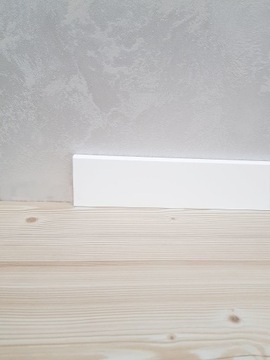 80 FORMATD НАПОЛЬНАЯ ПЛАНКА МДФ, БЕЛАЯ, 19мм