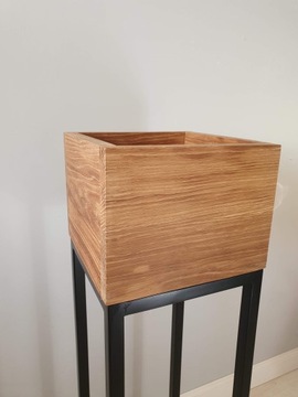 Промышленная подставка для цветов LOFT, большая, подставка OAK FLOWER