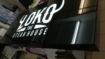 Световой короб светодиодный рекламный баннер 288х60