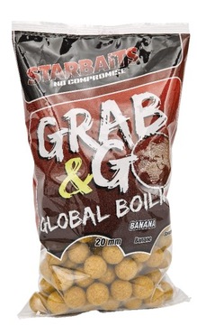 Kulki PROTEINOWE Starbaits Grab Go Global 5kg 20mm BANAN KREM 87707