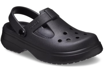 Crocs 210615-001 Kids Classic Mary Jane Сабо чорні шльопанці напівчеревики J3 34-35