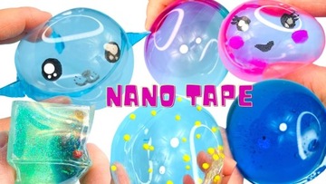Лента Nano Crafts Набор CREATIVE «Сделай и надувай пузыри Nano Buddies», 28 шт.
