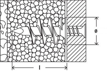Штифт для крепления в блистерной изоляции FID 50 Fischer.