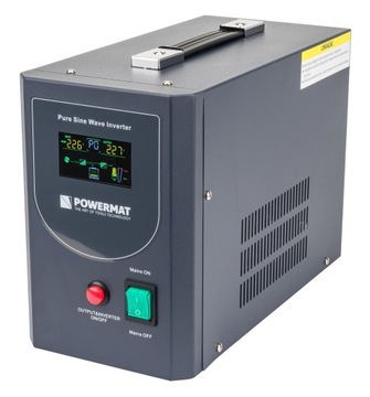 ZASILACZ AWARYJNY UPS ZASILANIE AWARYJNE SWITCH LCD 1500VA 1200W 2 GNIAZDA