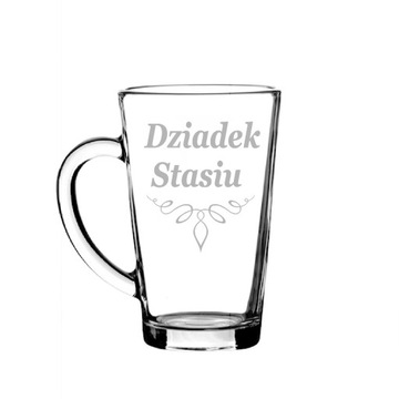 Стеклянная кружка для бабушки и дедушки, подарок с гравировкой.