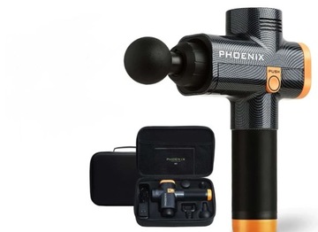 PISTOLET DO MASAŻU PHOENIX A2 MASAŻER 4GŁOWICE