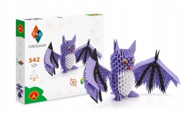 ZESTAW ORIGAMI 3D - NIETOPERZ HANDMADE ALEXANDER