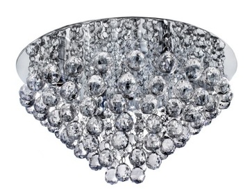 Lampa wisząca sufitowa żyrandol kryształowy glamur