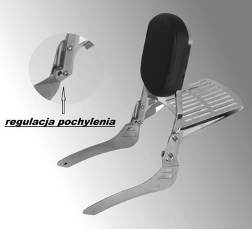 YAMAHA XVS 650 DRAG STAR V-STAR OPARCIE PASAŻERA