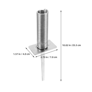 Пружинный держатель флагштока для быстрого забивания гвоздей в землю, держатель флагштока для футбольного флага