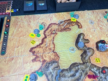 Постройки, жетоны, горы для Dune War для Арракиса | Пакет обновления «Дюна»