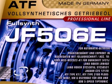 RAVENOL ATF JF506E 4л - ТРАНСМИССИОННОЕ МАСЛО