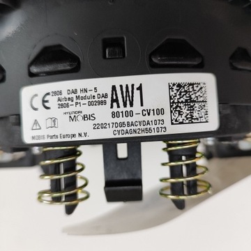 KIA EV6 2022 ULOŽENÍ VZDUCHOVÁ AIRBAG ŘÍDÍCÍ