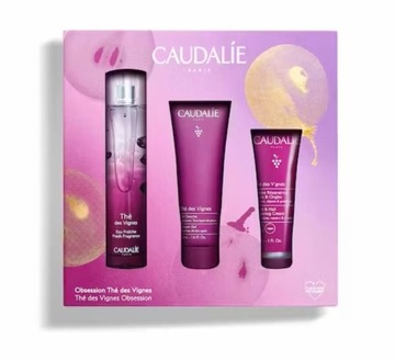 Caudalie Zestaw Pachnące Trio The des Vignes Woda + Żel pod prysznic + Krem
