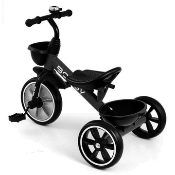 Трехколесный велосипед Milly Mally Bobby Black