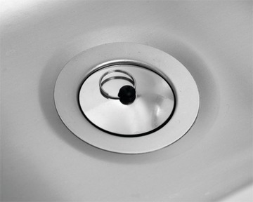 Бесконтактная раковина, дозатор из нержавеющей стали.