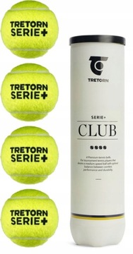 Piłki tenisowe Tretorn SERIE+ CLUB | 4 szt.| ORYGINALNE