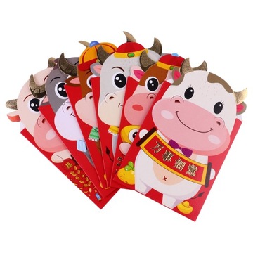 Mini prezenty dla dzieci Hong Bao Czerwony pa