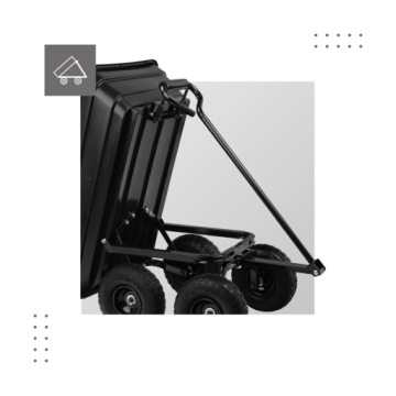 Садовая тележка Тачка Прицеп GREGMAN Cart 2.0 120л до 200кг