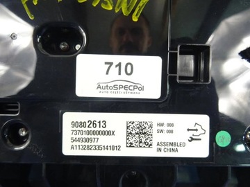 DISPLEJ AUTORÁDIO OPEL INSIGNIA FACELIFT 90802613