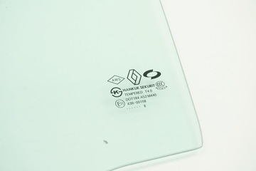 LEVÝ ZADNÍ SKLO (OKNO) KOLEOS I 43R-00108