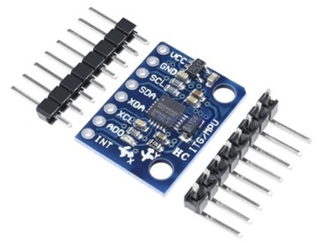 GY-521 MPU6050 żyroskop akcelerometr Arduino