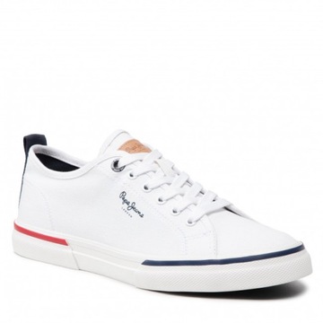 Pepe Jeans Tenisówki Kenton Smart 22 PMS30811 White 800