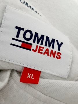 XL TOMMY HILFIGER JEANS POLO KOSZULKA BLUZKA T SHIRT JAKOŚĆ KLASYK LOGO DÓŁ