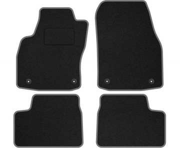 Велюровые коврики Opel Astra III H 2004-2014 гг.
