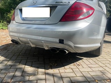 zderzak tyl na radary mercedes w216 63amg amg c775