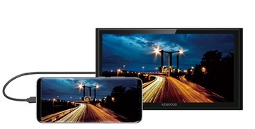 Kenwood DMX125DAB Автомобильная магнитола 2DIN DAB LCD USB-Mirroring Bluetooth