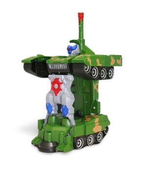 РОБОТ ТАНК 2В1 ЛАЗЕРЫ СВЕТ ЗВУКИ E1163 EMAJ
