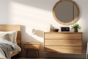 Кухонный радиоприемник с Bluetooth-часами, радио-зарядное устройство, индукционное зарядное устройство Manta RIMINI RDI912